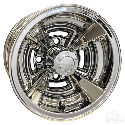 RHOX Wheel RX147 Chrome 10x7 ET 15.5 TIR-RX147