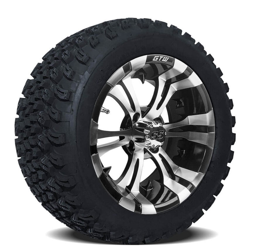 14" GTW Vampire Wheels with Duro Desert A-T Tires - Set of 4 A19-167