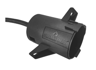 Allied Club Car 48v Onboard 110v Charging Receptacle with Extension Cord Plug CC48v-Allied-110v-receptacle